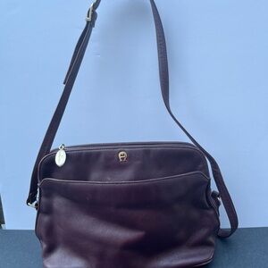 Etieene Aigner leather handbag.